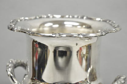 Vintage Leonard Silver Plated Trophy Cup Urn Champagne Chiller Bar Ice Bucket
