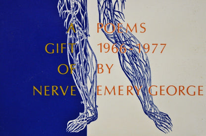 Emery George A Gift of Nerve/Poems, 1966 - 1977 Kylix Press 1978 Paperback NOS