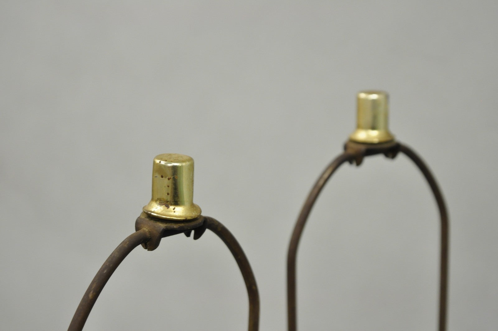 Vintage Mid Century Modern Tony Paul for Westwood Walnut Table Lamps - a Pair