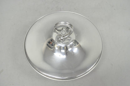 Vintage BW Buenilum Silver Plated Aluminum Art Nouveau Covered Serving Dish