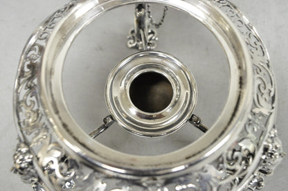 Hawksworth Eyre & Co Victorian Silver Plated "Pineapple" Figural Tipping Tea Pot