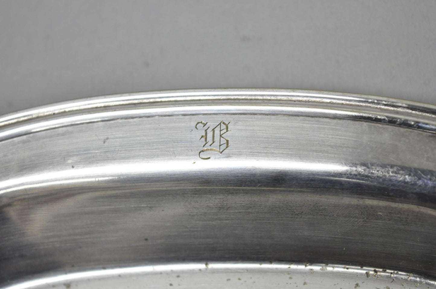 Vintage Bernard Rice's Sons Inc Silver Plated Crumb Catcher Silent Butler Set