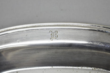 Vintage Bernard Rice's Sons Inc Silver Plated Crumb Catcher Silent Butler Set