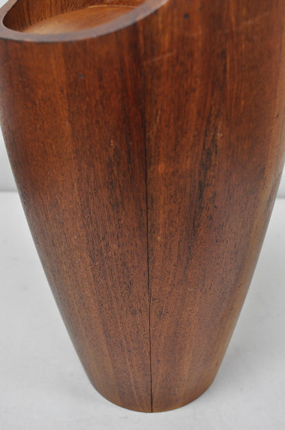 Vintage Mid Century Danish Modern Staved Teak Jens Quistgaard Ice Bucket  Dansk