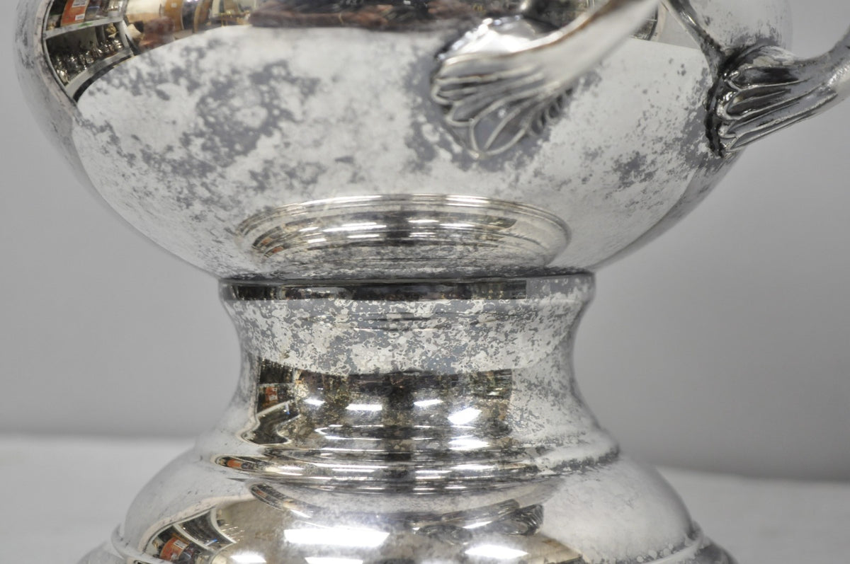 Vintage Victorian Silver Plated Trophy Cup Urn Champagne Chiller Bar Ice Bucket