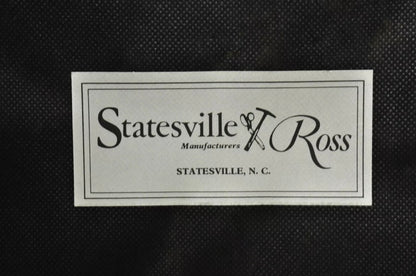 Vintage Mahogany Georgian Chippendale Style Corner Chair by Statesville Ross