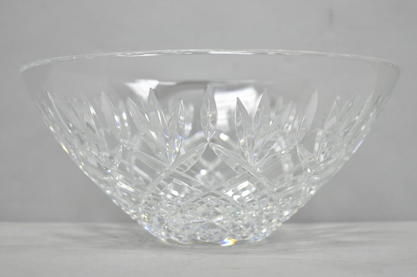 Waterford Cut Crystal Lead Glass 10" Centerpiece "Gallagher" Bowl 158709