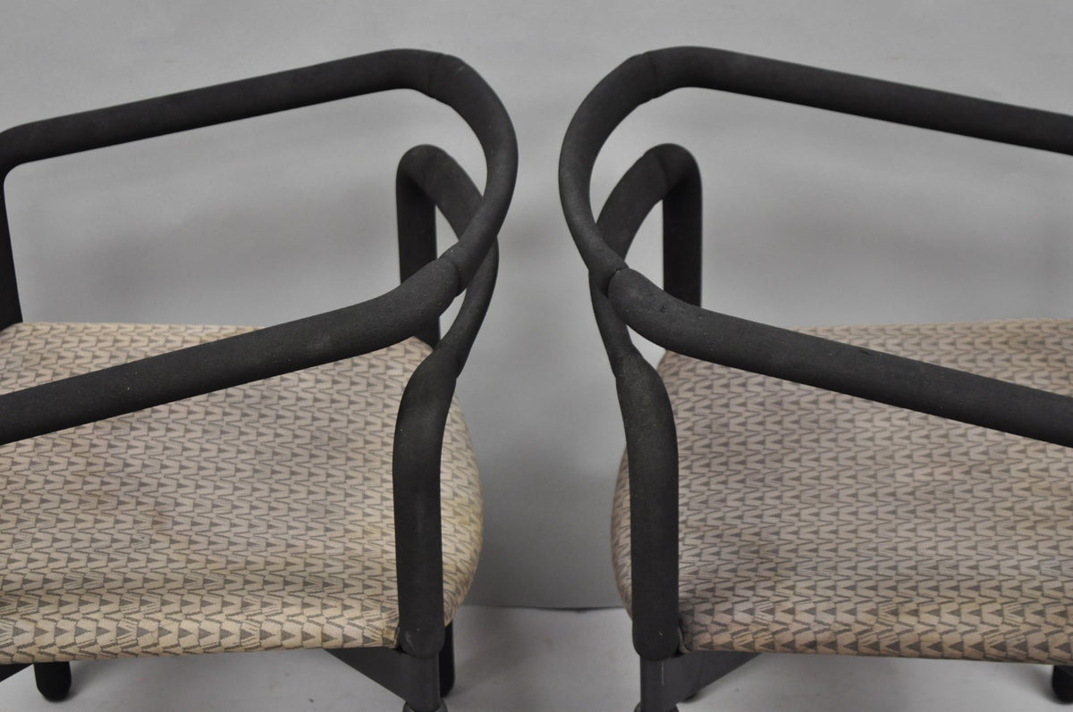 Postmodern "Rubber Chairs" by Brian Kane for Metropolitan Furniture (B) - a Pair