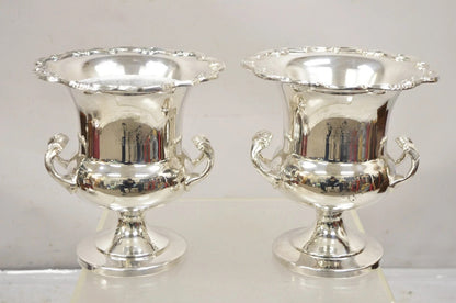 Vintage NJPHA 1988 Champion Silver Plate Trophy Cup Champagne Chiller Ice Bucket
