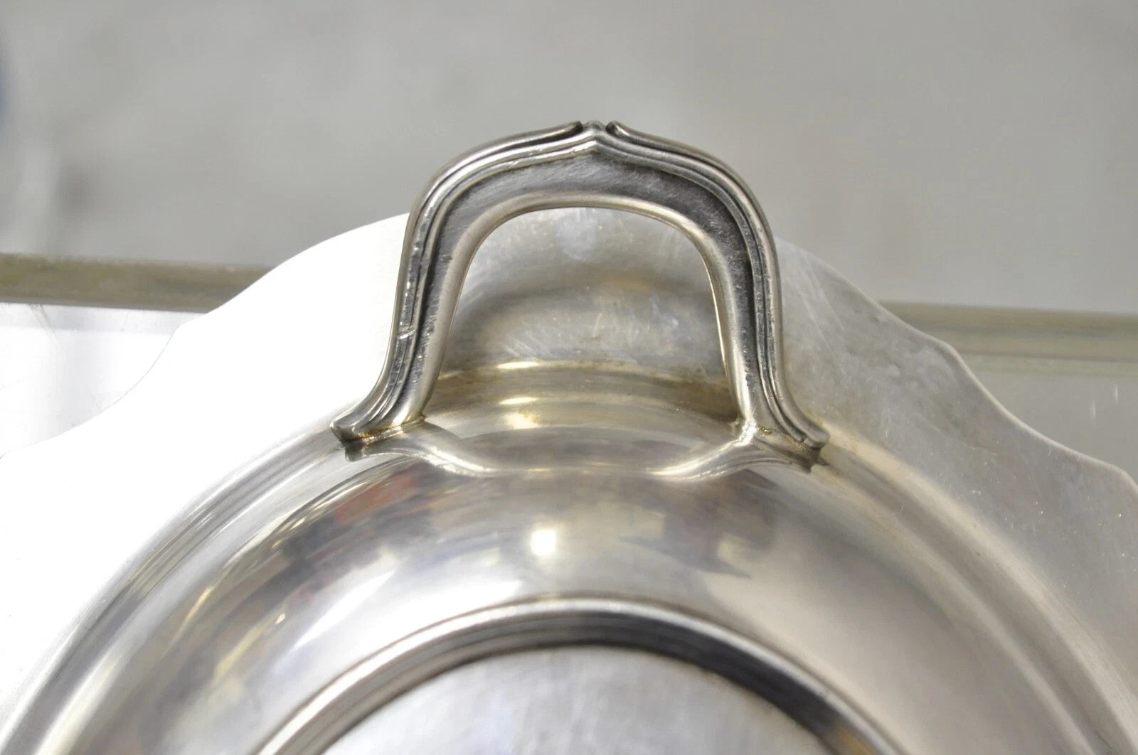 WM Rogers 2272 Washington Silver Plated Victorian Lidded Vegetable Serving Dish