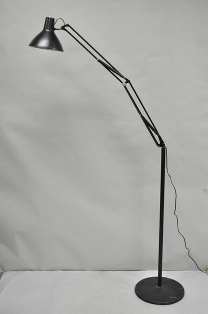 Vintage Luxo Pixar Style Mid Century Modern Articulating Drafting Floor Lamp
