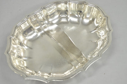 Vintage International Silver Co Chippendale Covered Serving Dish w/ "B" Monogram