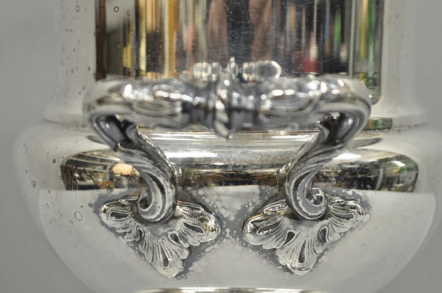Victorian Silver Plated Trophy Cup Bar Champagne Chiller Ice Bucket by Crescent