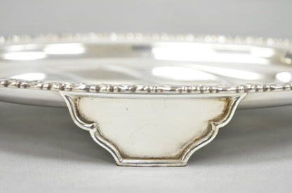 Antique Rogers Bros English Regency Silver Plated Small 12" Meat Cutlery Tray