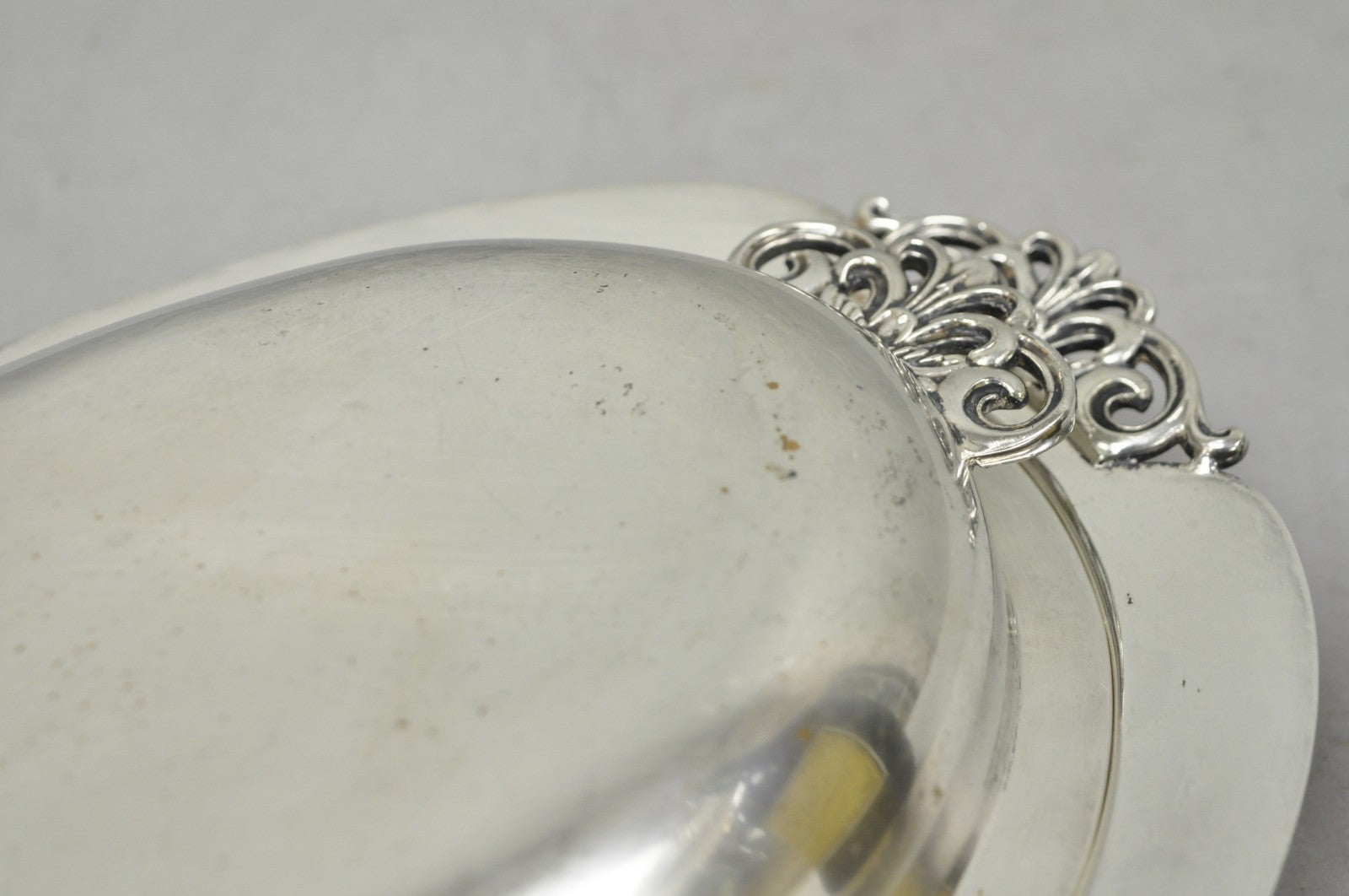 Vintage Reed & Barton Nordic 1152 Silver Plated Covered Vegetable Serving Dish