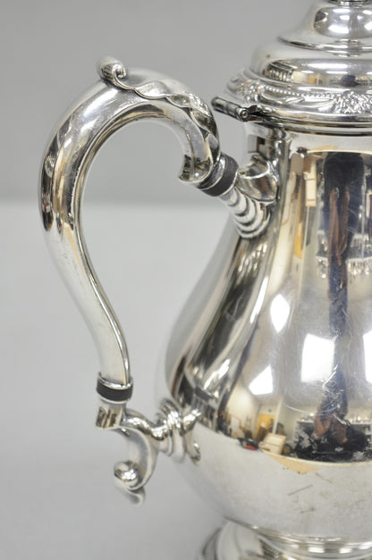Vintage Rogers Bros. "Remembrance" Silver Plated Victorian Coffee Pot Teapot