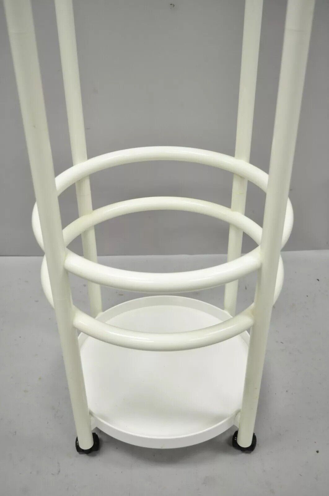 Vintage Mid Century Modern Joe Colombo Style Coat Tree Hook Rack Umbrella Stand