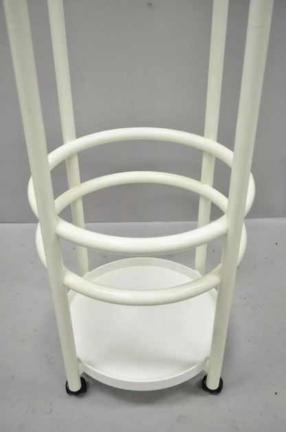 Vintage Mid Century Modern Joe Colombo Style Coat Tree Hook Rack Umbrella Stand