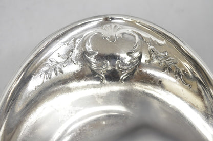 Antique Christofle Gallia French Art Nouveau Silver Plated Fruit Basket w Handle