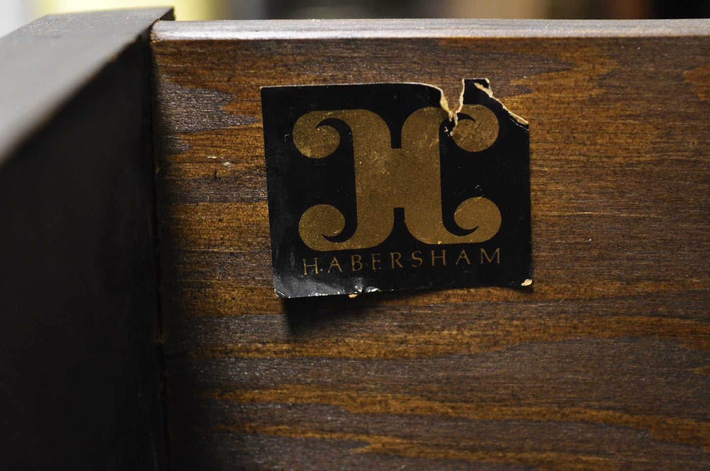 Habersham Wooden Plantation Campaign Trunk Style Side Coffee Table w/ Brass Trim