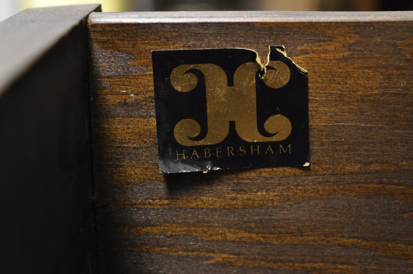 Habersham Wooden Plantation Campaign Trunk Style Side Coffee Table w/ Brass Trim