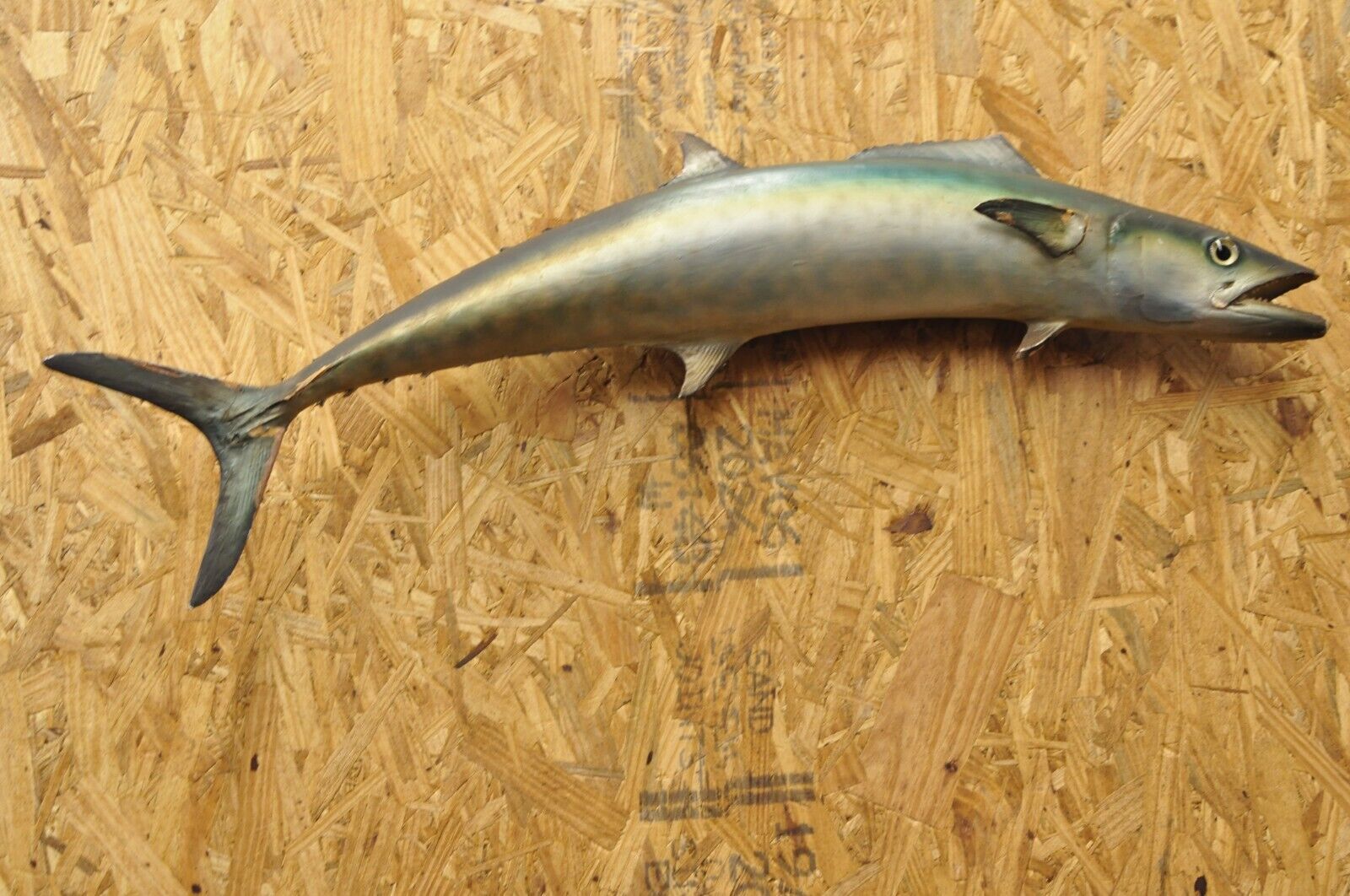Vintage Kanadi Kingfish Mackerel Fish Replica Wall Mount Taxidermy Fishing Decor
