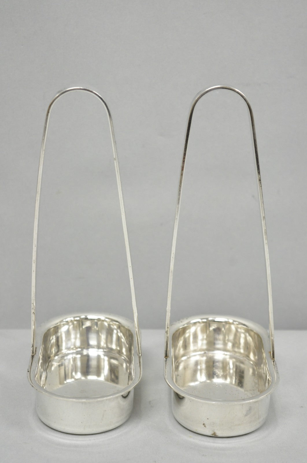 Vintage Modern Silver Plated Dinner Oil Caddy & (10) Toast Bread Racks - 12 Pcs