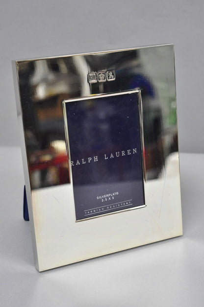 Lauren Ralph Lauren Silver Plated Normandy Modern 3.5x5 Photo Picture Frame (B)