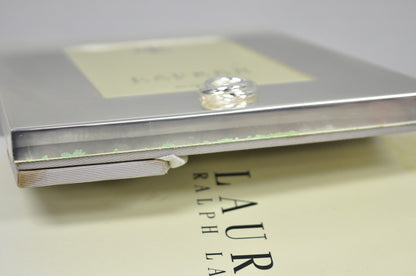 Lauren Ralph Lauren "Vows" Silver Plated 4x6 Wedding Photo Picture Frame