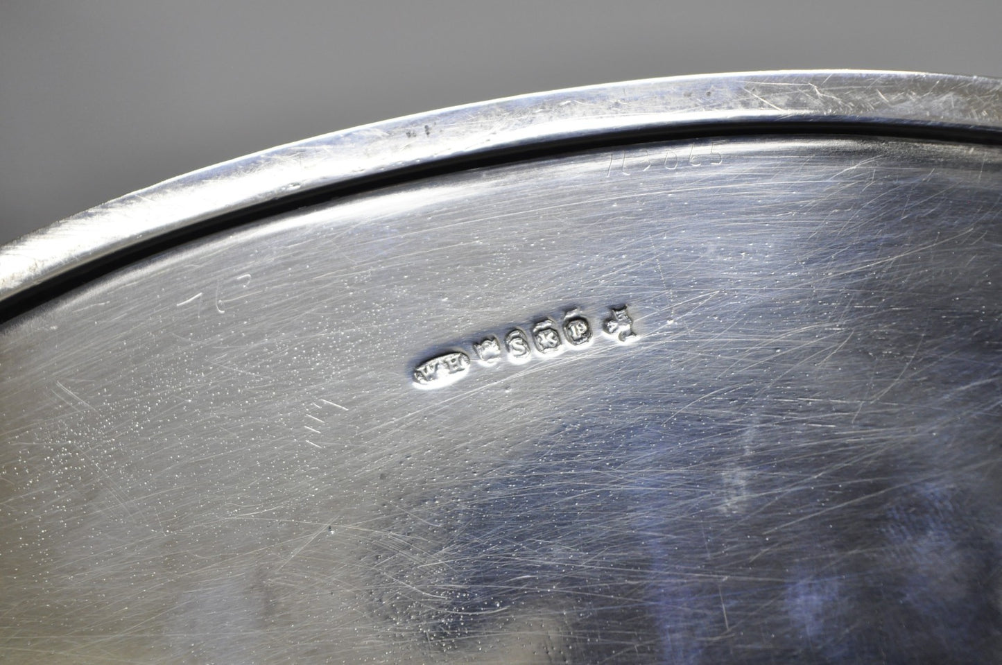Antique English Sheffield Edwardian Silver Plated Oval Serving Platter Tray