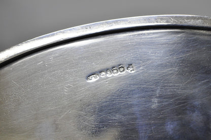 Antique English Sheffield Edwardian Silver Plated Oval Serving Platter Tray