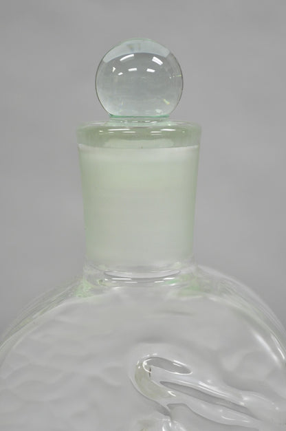 Vintage Large 14" Glass Dummy Bottle “Fleur d’ Eau” by Rochas Perfume Display