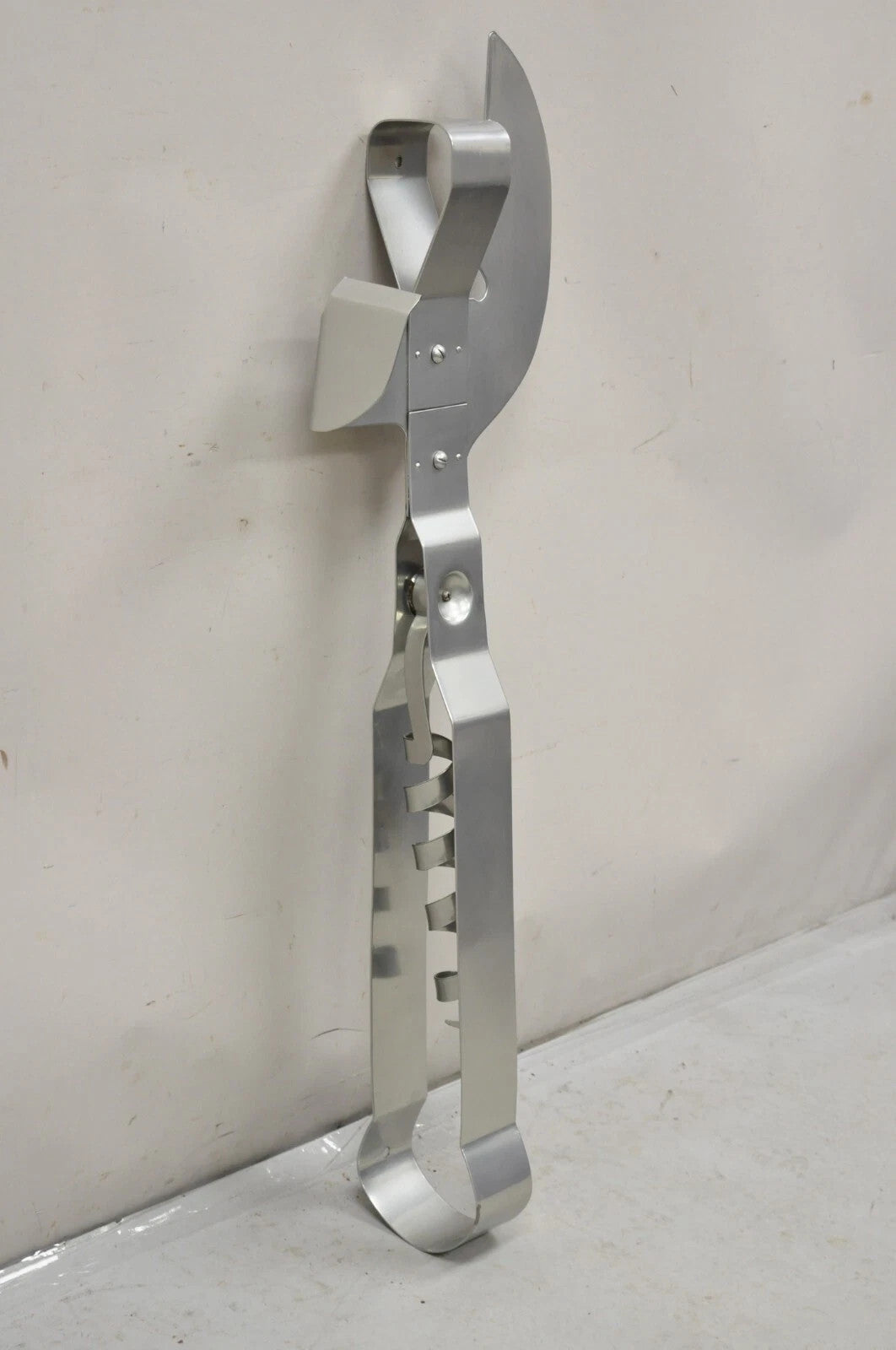 Oversized Modern Curtis Jere Style Pop Art 47" Can Opener Wall Art Sculpture