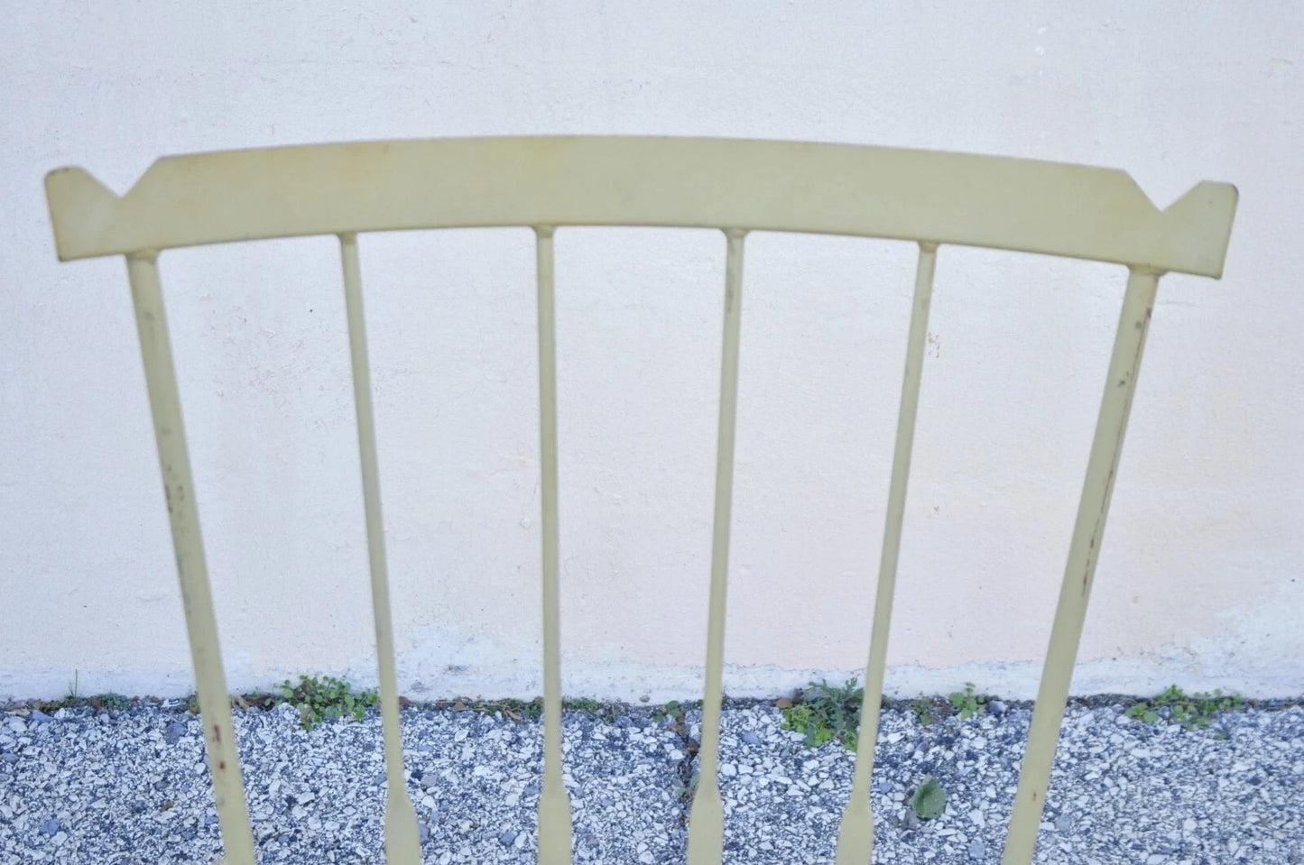 Mid Century Modern Wrought Iron Rocking Chair after Salterini and Arthur Umanoff