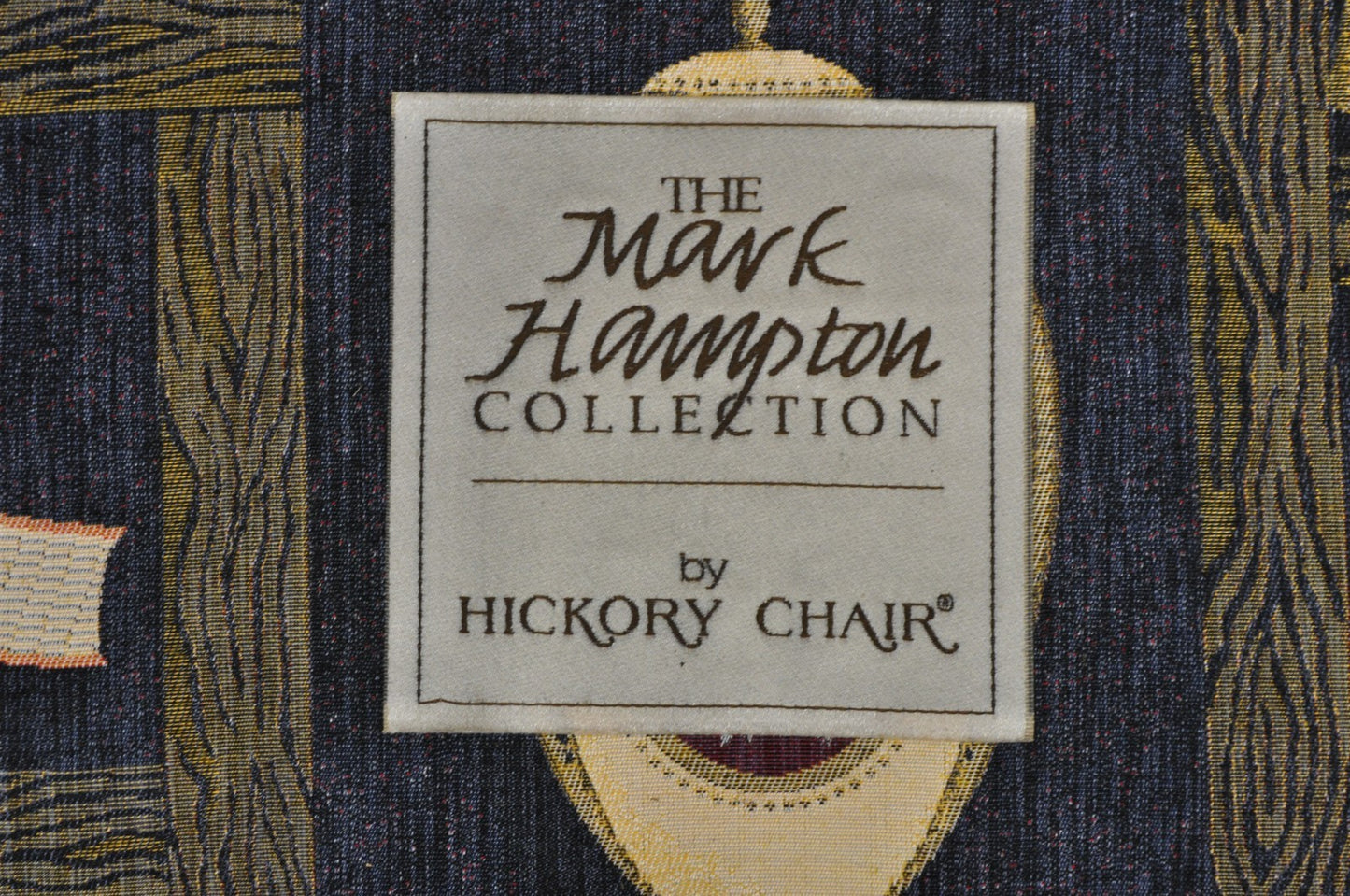 Mark Hampton Collection Hickory Chair Wicker Rattan Lounge Arm Club Chair