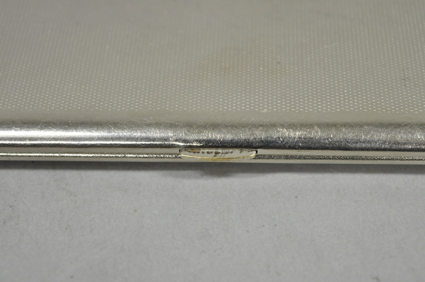 Vintage Art Deco Silver Plated Elegant Cigarette Case Holder Made in England