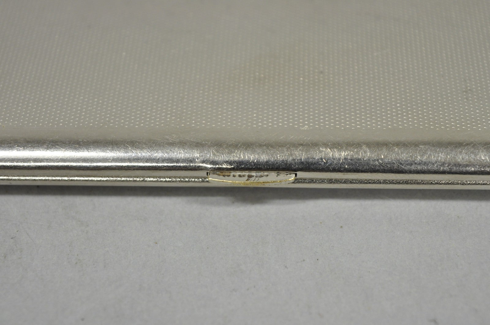 Vintage Art Deco Silver Plated Elegant Cigarette Case Holder Made in England