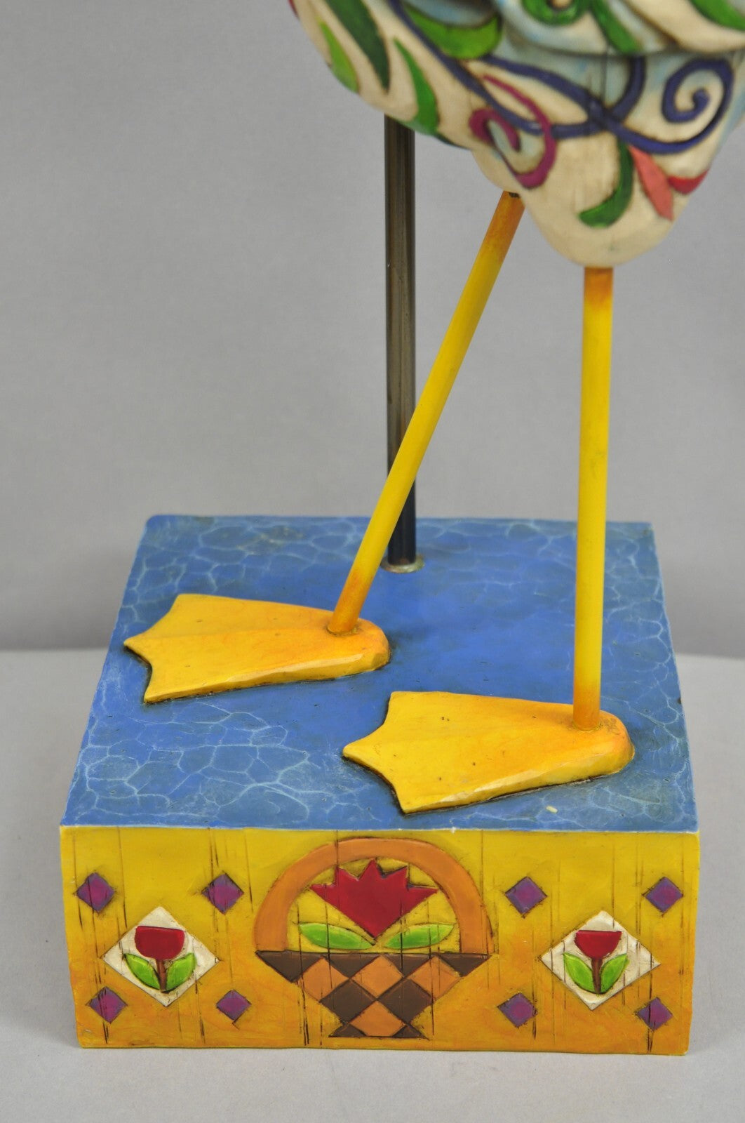 Jim Shore Heartwood Creek 2003 "Lady of the Lake" Southwestern Goose Table Lamp