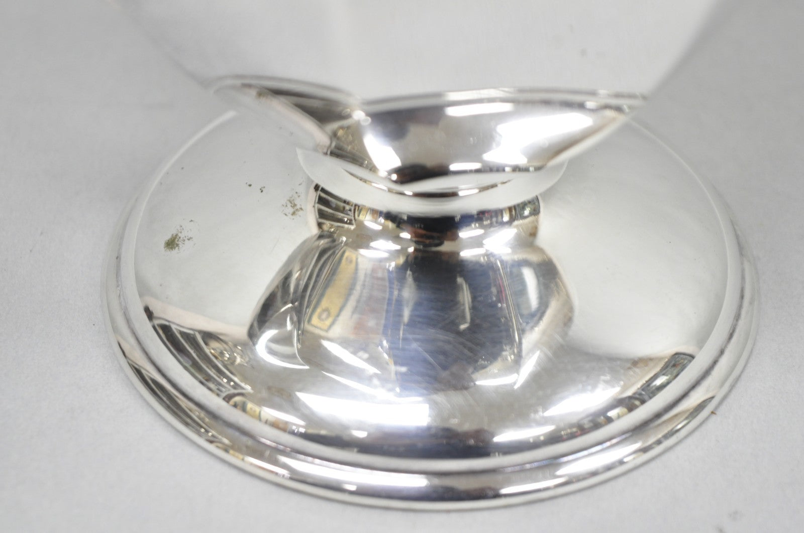 Vintage Art Deco Silver Plated Octagonal Faceted Water Pitcher by Homan Plate