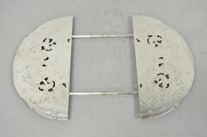 Vintage Gorham YC49-1 Victorian Silver Plated Expanding Pot Trivet Hot Plate