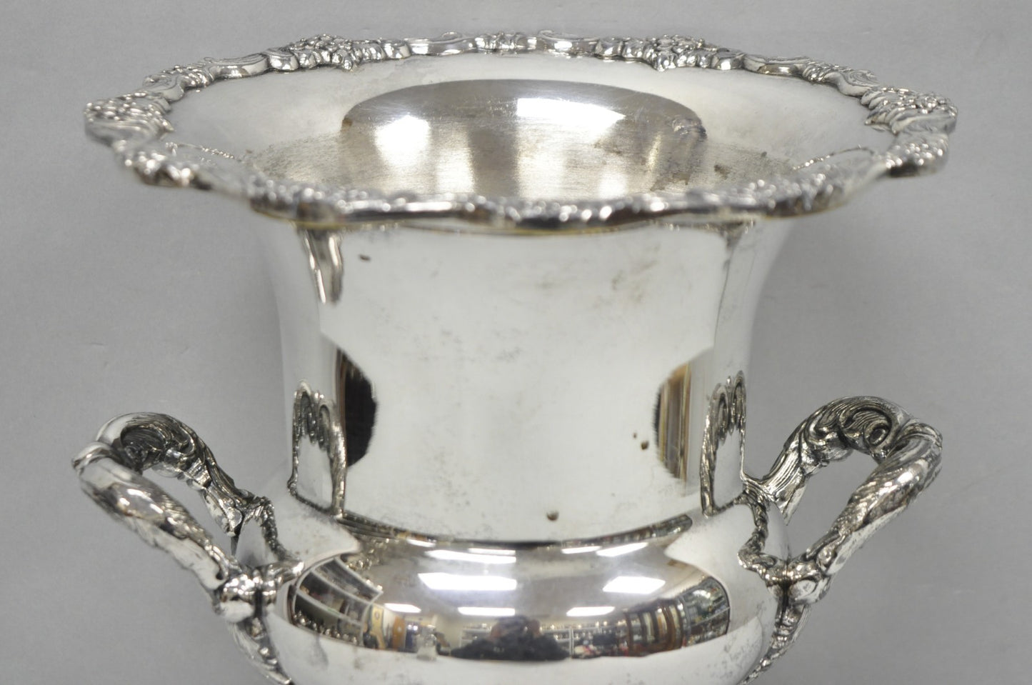 Vintage Victorian Silver Plated Trophy Cup Urn Champagne Chiller Bar Ice Bucket