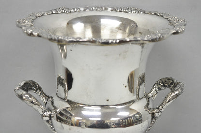 Vintage Victorian Silver Plated Trophy Cup Urn Champagne Chiller Bar Ice Bucket