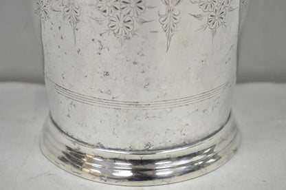 Antique Silver Plated English Regency Style Champagne Chiller Ice Bucket, India