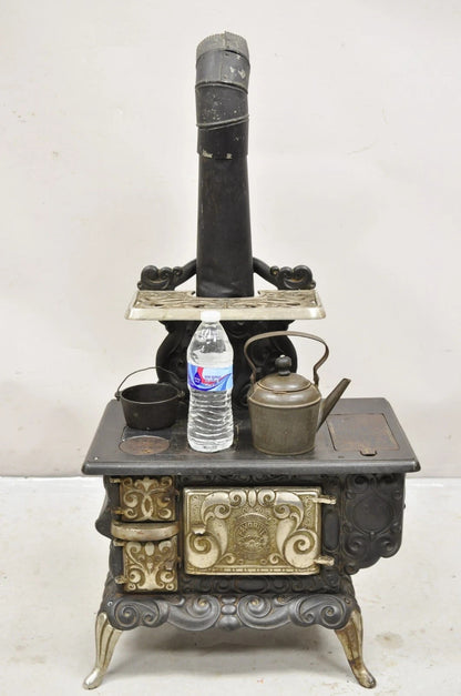 Antique Dolly's Favorite Cast Iron Child Salesman Sample Stove by Favorite Stove