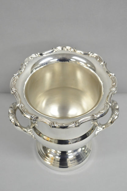 Vintage Leonard Victorian Silver Plated Trophy Cup Champagne Chiller Ice Bucket