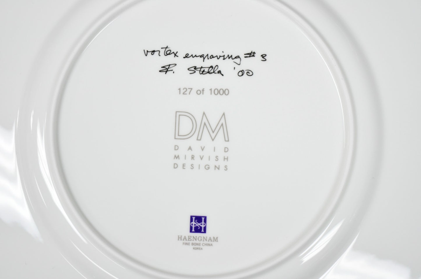 Frank Stella David Mirvish Designs Vortex Engravings 1-4 Black Plate - Set of 4