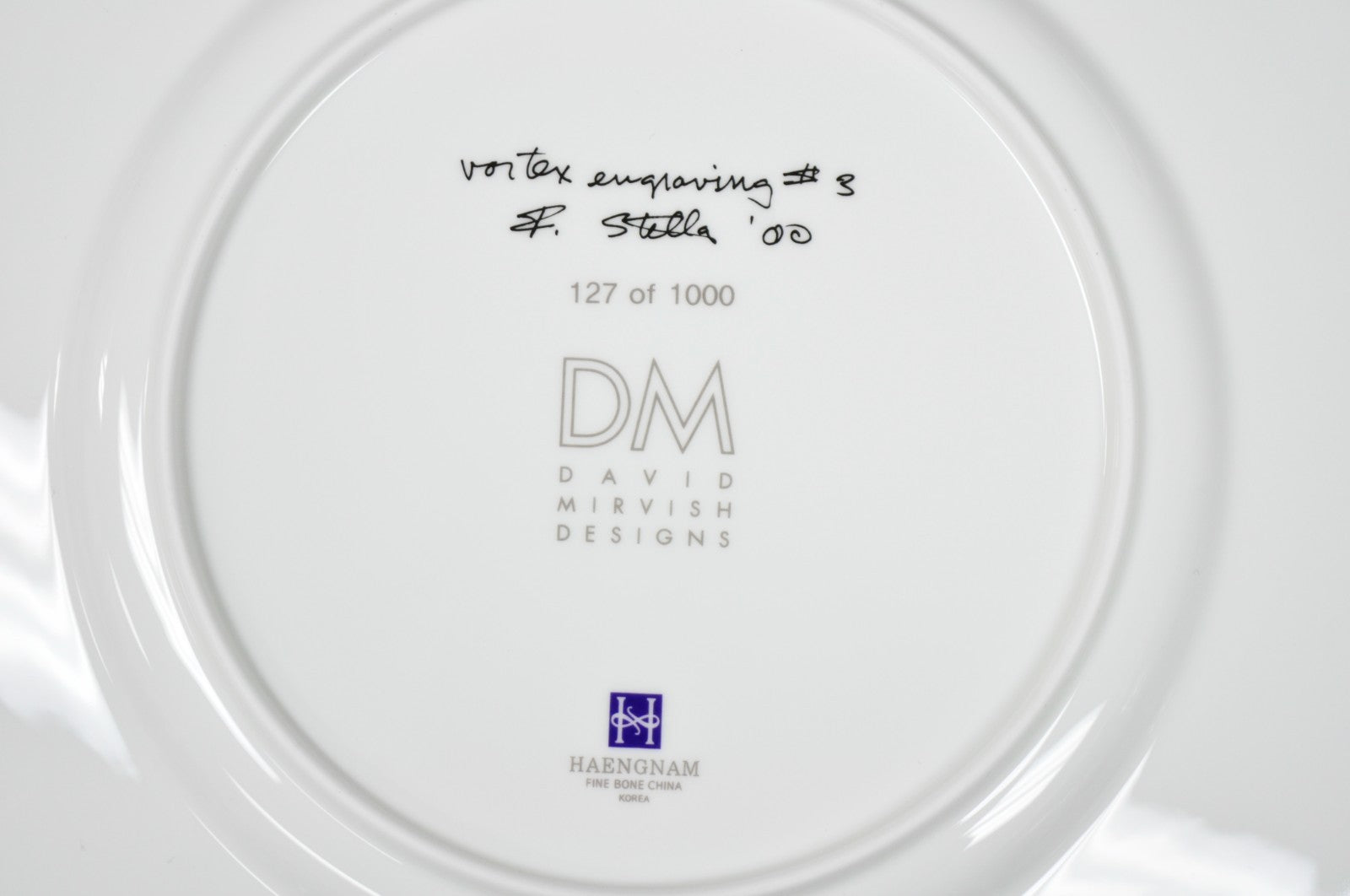 Frank Stella David Mirvish Designs Vortex Engravings 1-4 Black Plate - Set of 4