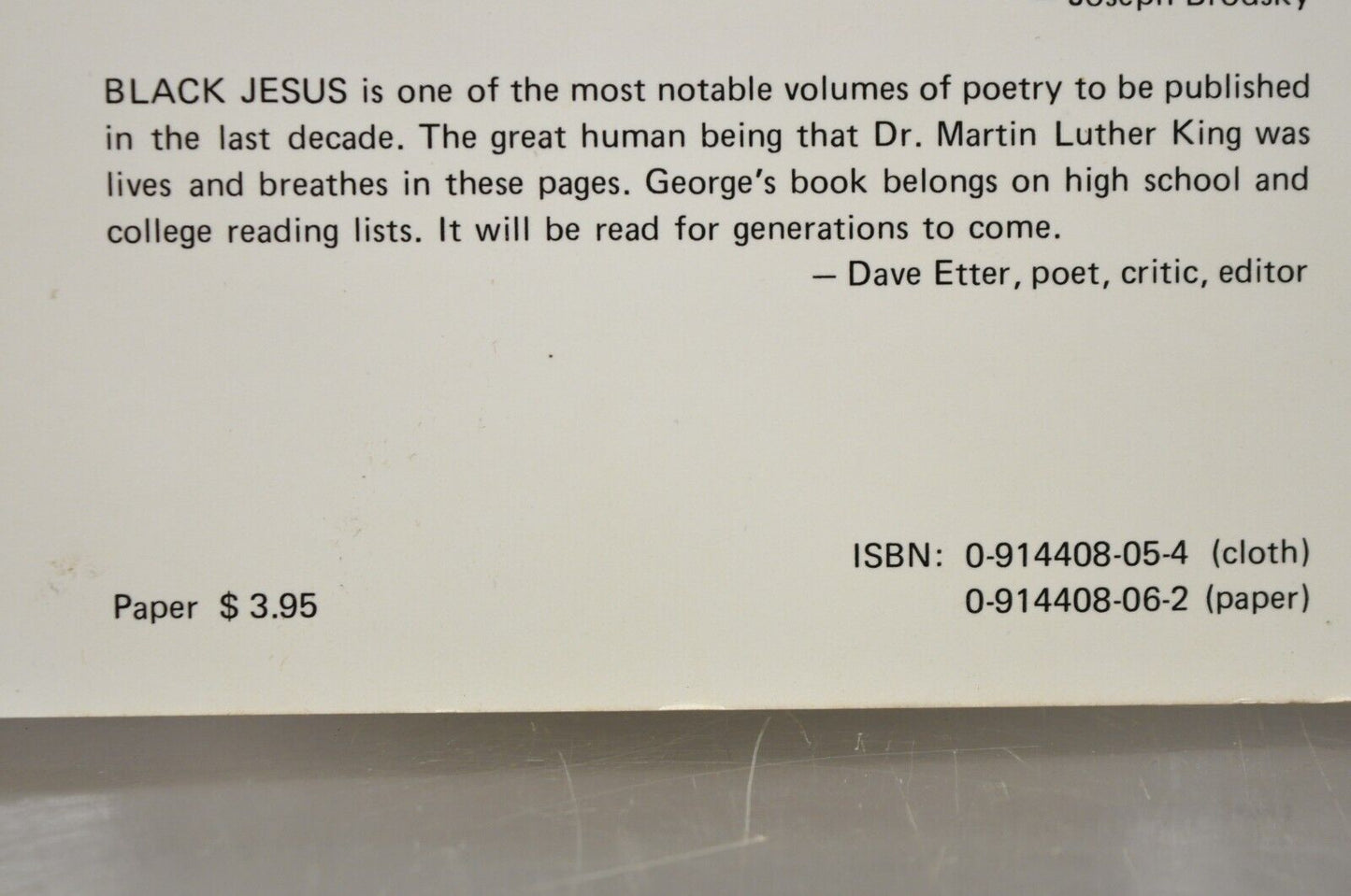 Emery George A Gift of Nerve/Poems, 1966 - 1977 Kylix Press 1978 Paperback NOS