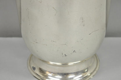 Mid Century Modern Silver Plated Twin Handle Urn Champagne Chiller Ice Bucket