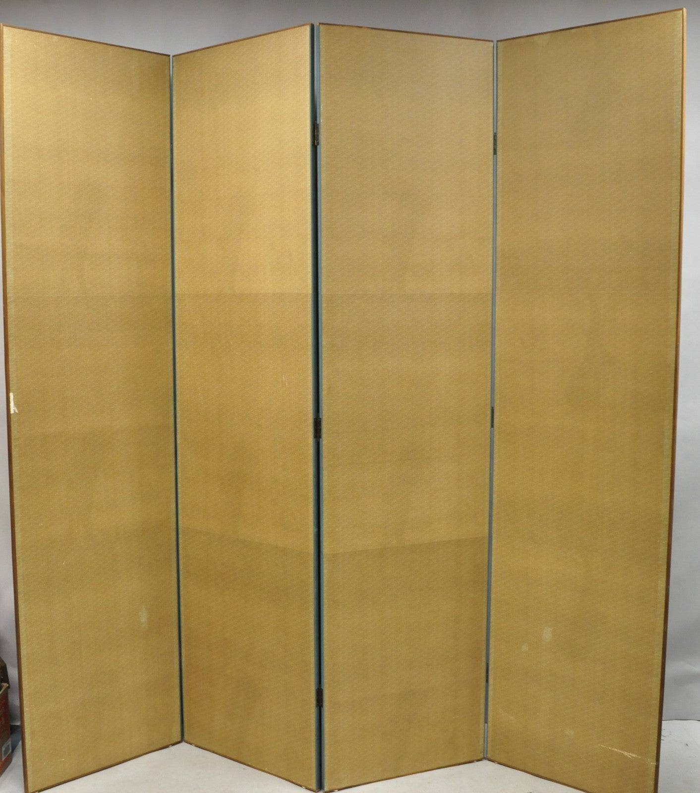 Neoclassical Robert Adam Style 96" Large 4 Panel Folding Screen Room Divider